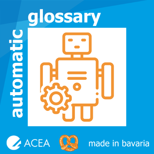 Bild von Automatische Glossare (automatic glossary) - Plugin für nopCommerce 