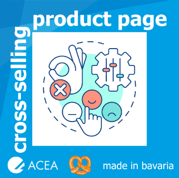 Picture of ACEA cross-selling on product page widget für nopCommerce