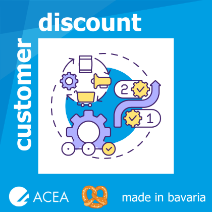Picture of product Kundenspezifische Rabatte (customer discount) - Plugin für nopCommerce