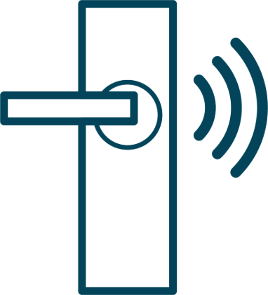 Picture of product AEOS Wireless online door Lizenz für eine Online Tür, die mit Wireless Komponenten bestückt ist